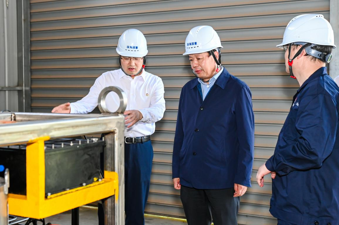 陳得信到湖南調研所屬企業(yè)