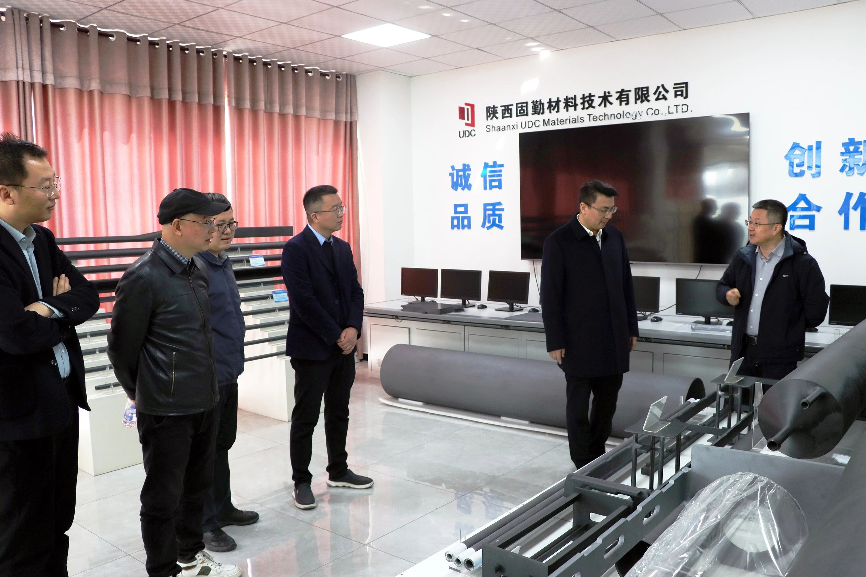 卓曉軍赴陜西固勤開(kāi)展合作交流